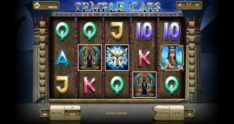 Temple Cats online gokkast