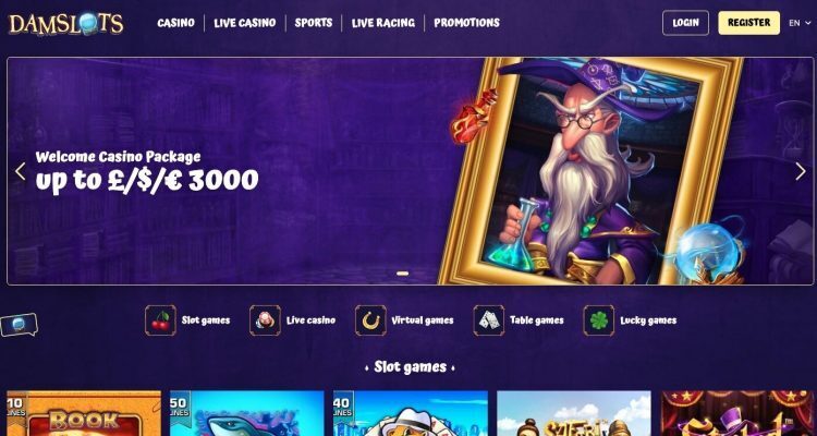 Damslots Welkomstbonus