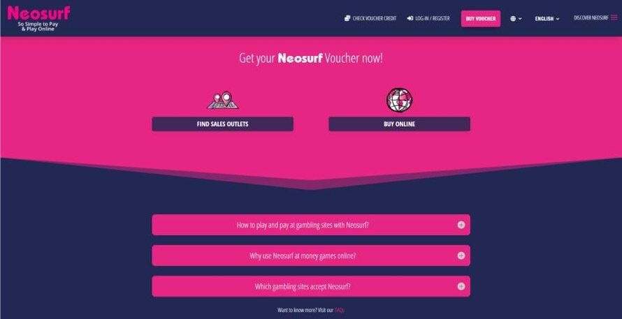 Neosurf | Veilig online casino betaalmethode | speel live casino