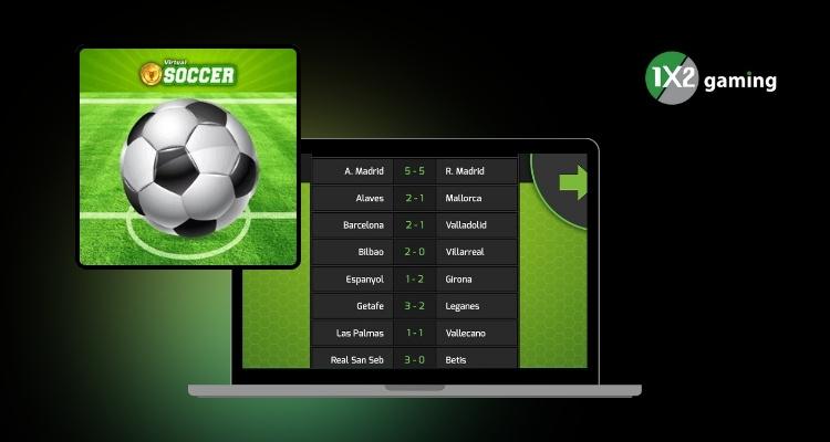 1X2 Gaming virtual soccer
