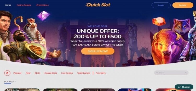 Quickslot | Beste Online Casino Reviews | live casino