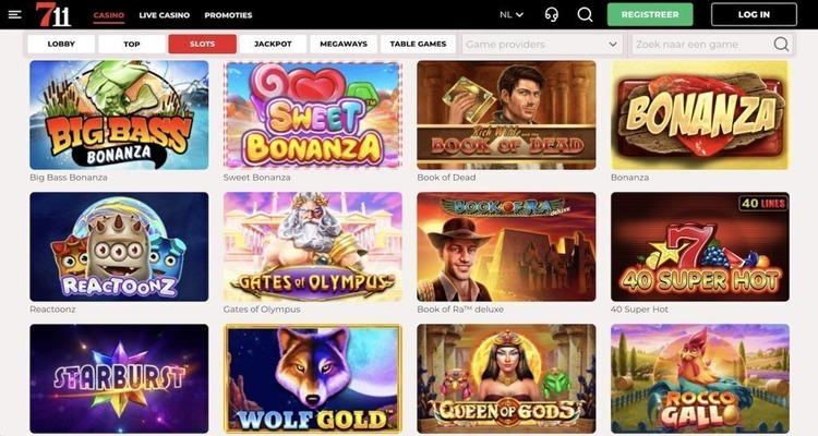 711 Casino gokkasten