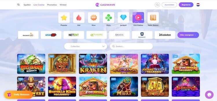 CASIWAVE | Beste Online Casino Reviews | mobiel casino spelen