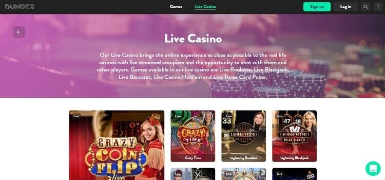Dunder Casino | Beste Online Casino Reviews | speel casino online