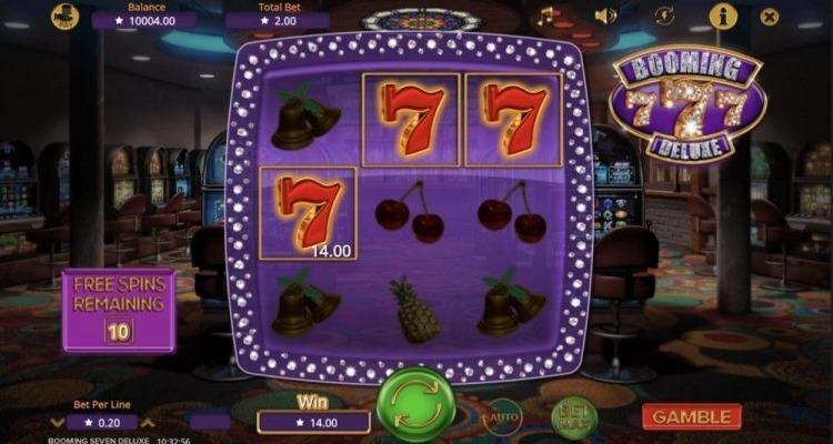 Booming Seven Deluxe gokkast free spins