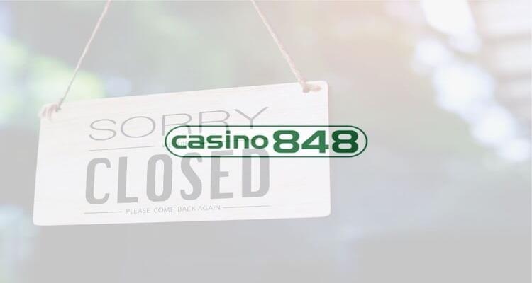 Casino 848 gesloten