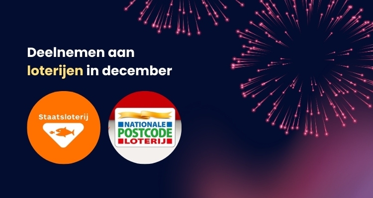 Deelnemen aan loterijen december