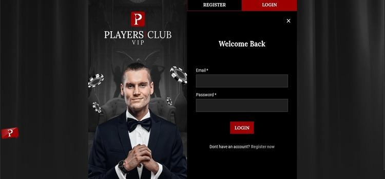 Players Club VIP registreren