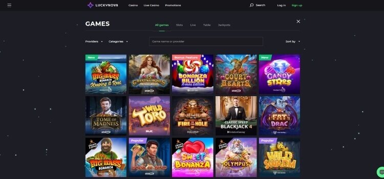 Lucky Nova | Beste Online Casino Reviews | casino spel | casinovergelijker.net