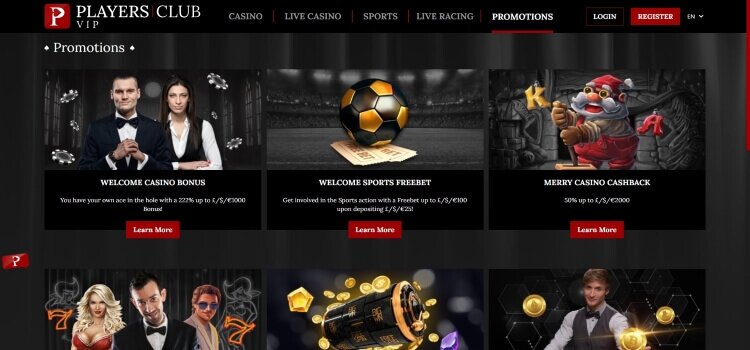 Players Club VIP | Beste Online Casino Reviews | live casino