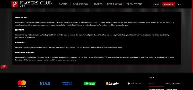 Players Club VIP | Beste Online Casino Reviews | speel online casino