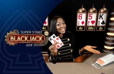Super stake blackjack by stakelogic