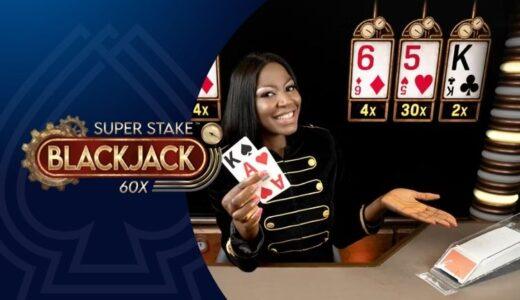 Super stake blackjack by stakelogic