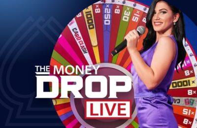 the money drop live casino game van playtech