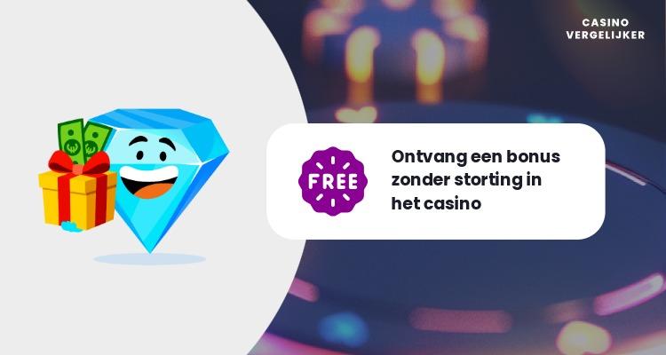 Casino bonus zonder storting