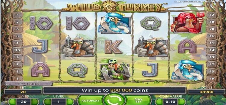 Wild Turkey | Beste Online Gokkast Review | speel beste gokkast
