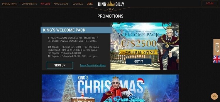King Billy | Beste Online Casino Reviews | online gokkasten