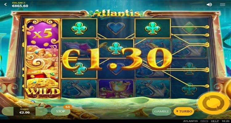 Atlantis online gokkast