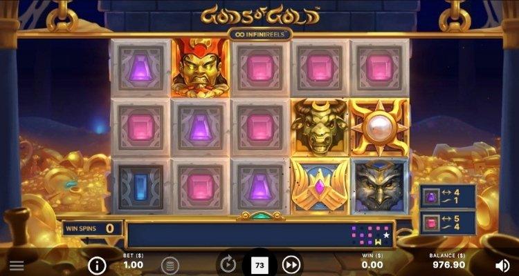 Gods of Gold InfiniReels Feature