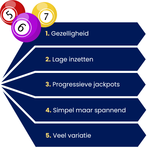 Vijf redenen Bingo populair