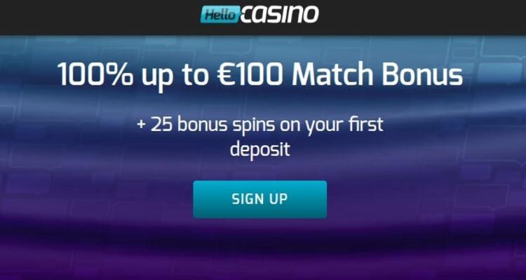 Hello Casino welkomstbonus