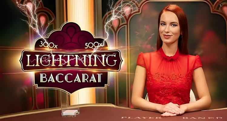 Lightning Baccarat Live casino