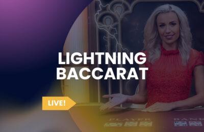 Lightning Baccarat live