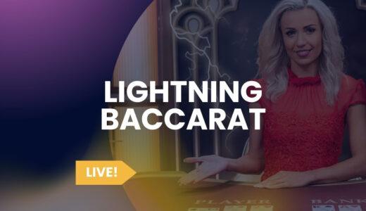 Lightning Baccarat live