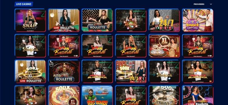 BetNFlix live casino