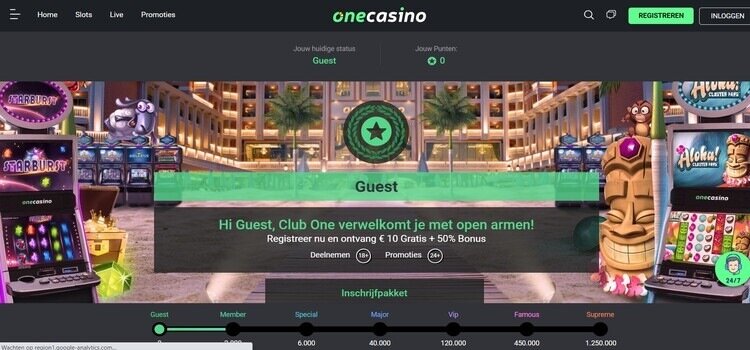 OneCasino | Beste Online Casino Reviews | VIP programma