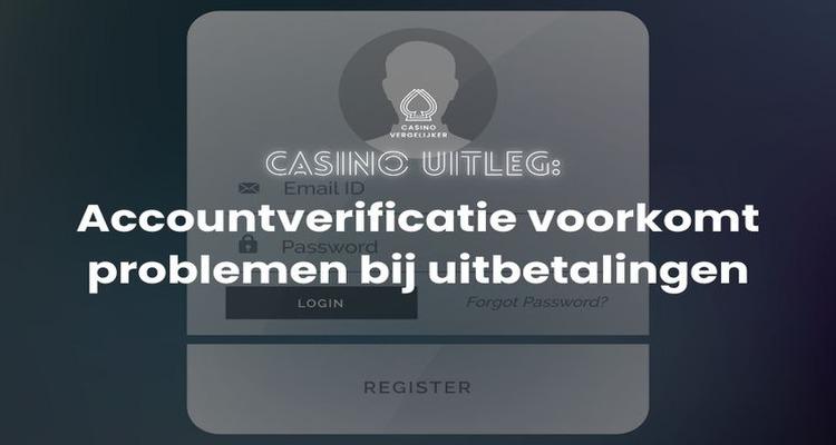 Accountverificatie online casino