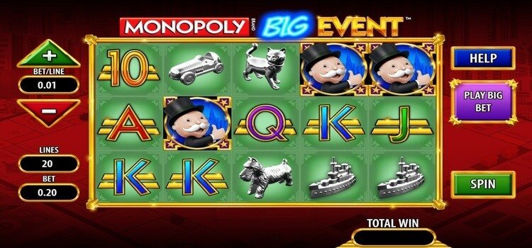 Monopoly Big Event | Beste Online Gokkast Review | speel beste gokkast