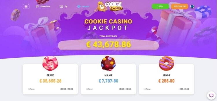 Cookie Casino | Beste Online Casino Reviews | jackpot