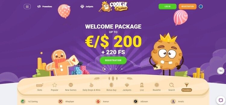 Cookie Casino | Beste Online Casino Reviews | welkomstbonus