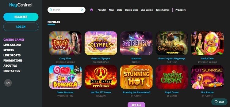 HeyCasino | Beste Online Casino Reviews | live casino
