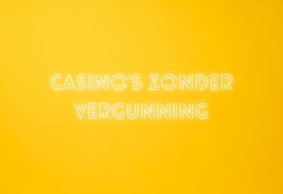 Illegale casino's zonder vergunning