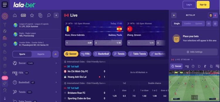 Lala.bet live sport