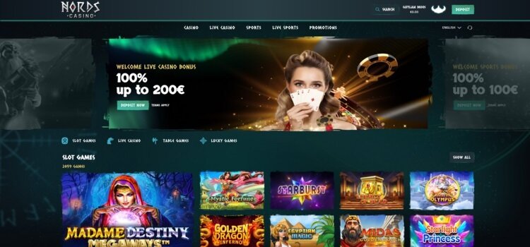 Nords Casino | Beste Online Casino Reviews | live casino
