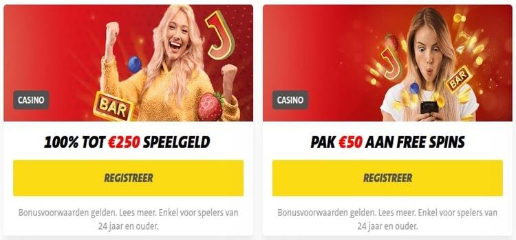 Jack's Casino Online welkomstbonus