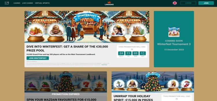 Lanadas Casino | Beste Online Casino Reviews | promoties