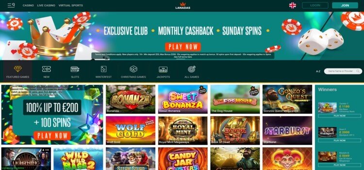 Lanadas Casino | Beste Online Casino Reviews | gokkasten