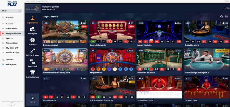 Paradise Play | Beste Online Casino Reviews | Pragmatic Play Live