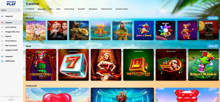 Paradise Play | Beste Online Casino Reviews | casino spellen