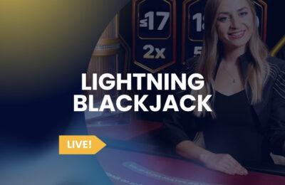 Lightning Blackjack live