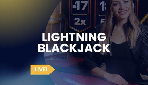 Lightning Blackjack live