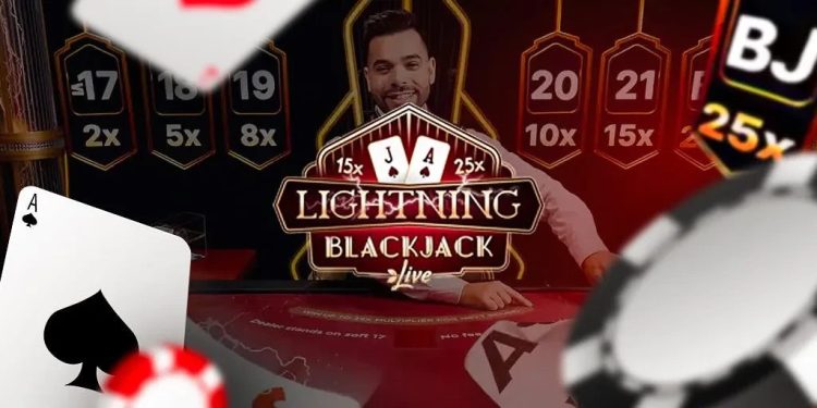 Lightning Blackjack speel casino online