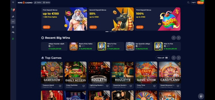 Nine Casino | Beste Online Casino Reviews | promotie