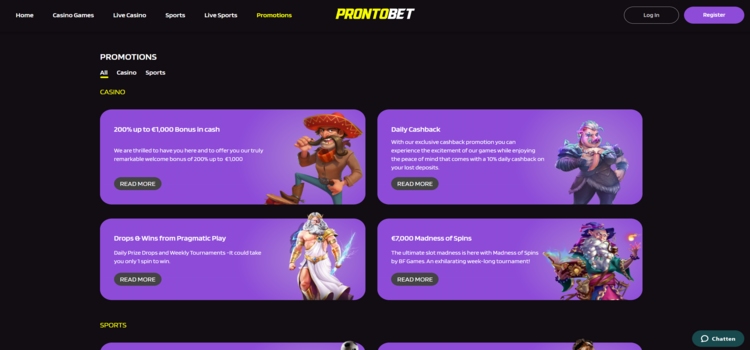 ProntoBet Casino | Beste Online Casino Reviews | casino promoties
