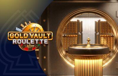 gold vault roulette by evolution gaming