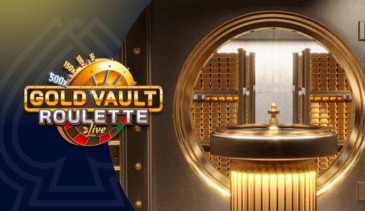 gold vault roulette by evolution gaming